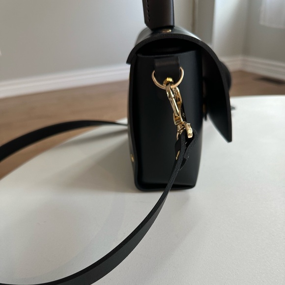 Przywara Strzałka Gold Baby Leather Black Bag - Picture 7 of 8